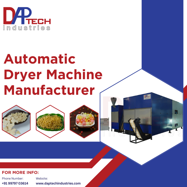 Automatic Dryer Machine Manufacturer