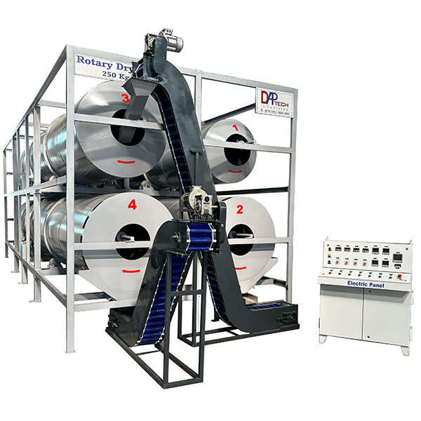 Rotary Dryer Machine Manufacturer in Ahmedabad